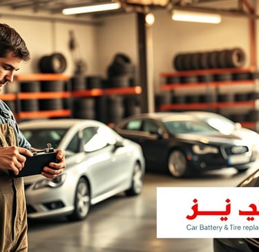 فني تبديل بطاريات سيارات بالكويت