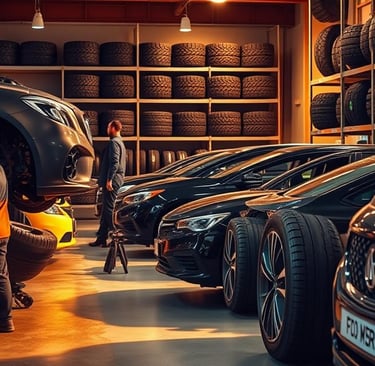 تبديل تواير متنقل الكويت