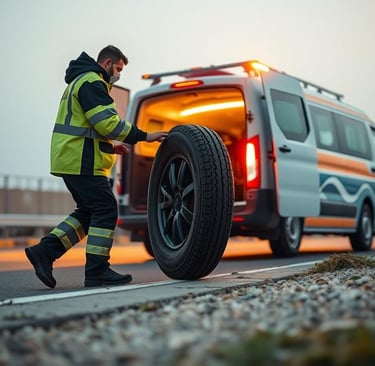 تبديل تواير متنقل الكويت