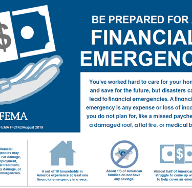 Be Prepared for a Financial Emergency