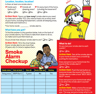 Smoke Alarm Checkup with Sparky