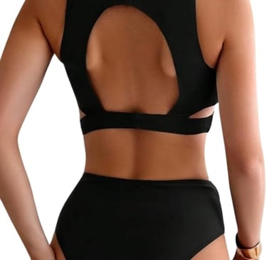 Conjunto pole dance negro