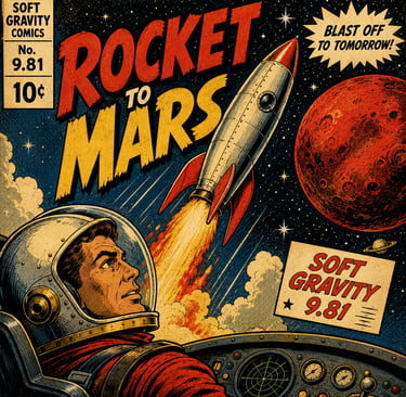 Rocket To Mars - Soft Gravity 9.81