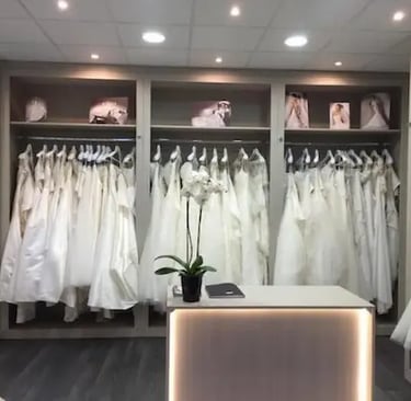 Boutique de robe de mariee Anais designs Paris