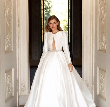 robe de mariée empire
