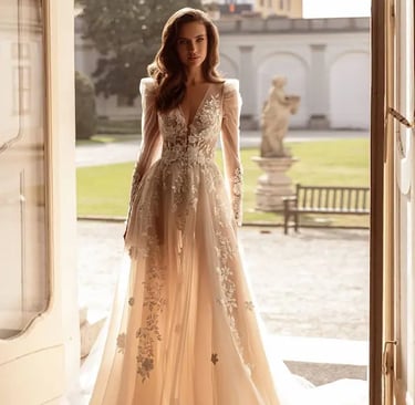 robe de mariée bohème Anaïs designs Paris