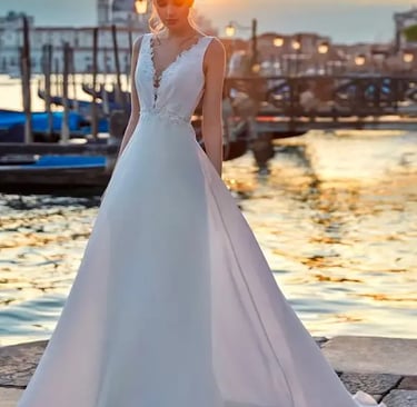 robe de mariée empire Anaïs designs Paris