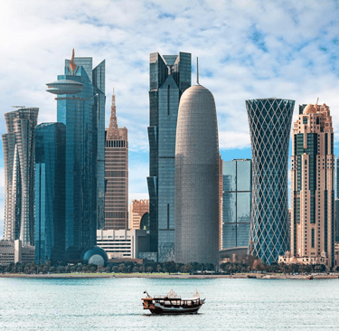Green buildings in Doha Qatar