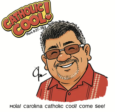We do caricatures of real people… for real people… to tell the world about Jesus!