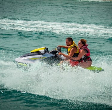 alquiler moto agua ibiza