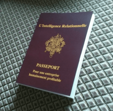 a passport cover with a passport and a passport case