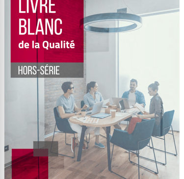 a group of people sitting around a table