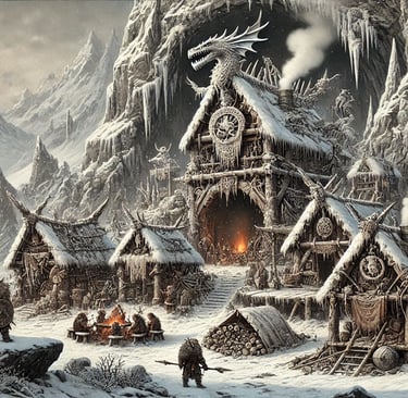 Anuheim - RaThon Tribe of Grimgob Goblins in the Evareaching Peaks