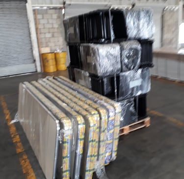 Sillas y Mesas Fiestas del Sol, Envios seguros