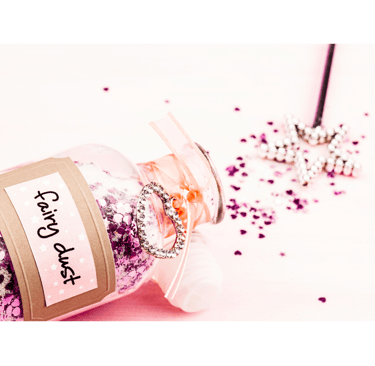 Fairy dust fairy themed party activity