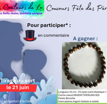 Concours Fête des Pères Les Couleurs de Lo