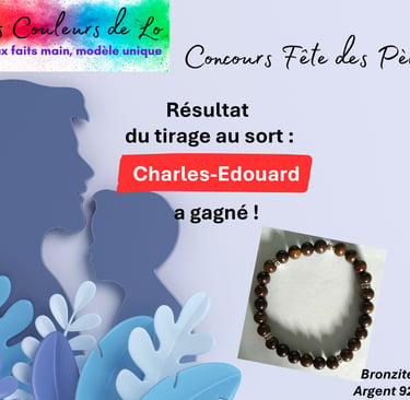Concours Fête des Pères Les Couleurs de Lo