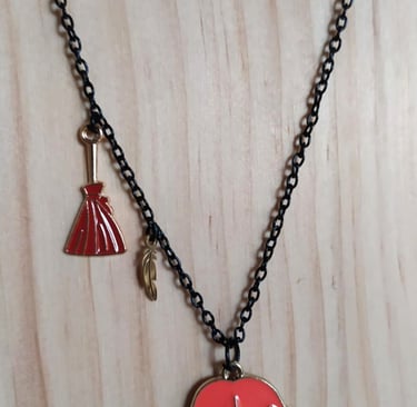 Collier noir Ronald Weasley Les Couleurs de Lo