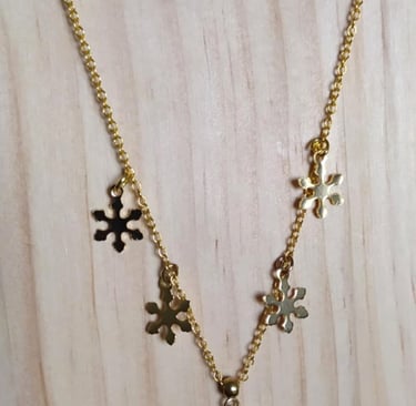 Collier doré Disney Anna Les Couleurs de Lo
