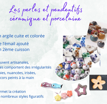 Les matières céramique et porcelaine Les Couleurs de Lo