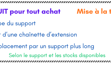 Les Couleurs de Lo Bijoux Mise à la taille gratuite