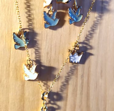 Parure dorée Disney Cendrillon Les Couleurs de Lo