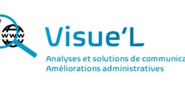 Logo entreprise Visue'L communication d'entreprises