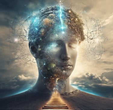 mindfulness printed paper near window