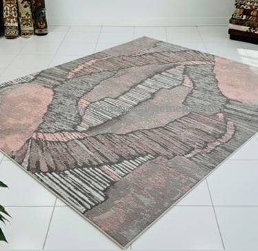 Custom Rugs - Modern contemporary luxury abstract geometric hand-knotted rug in neutral tones