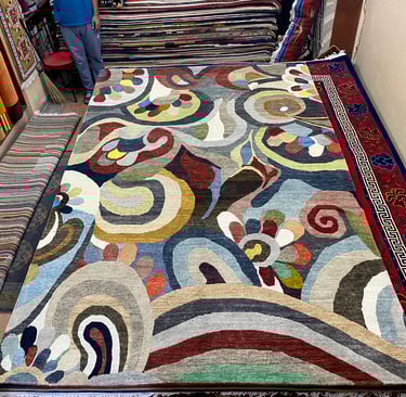 High quality Handmade Carpets: 60-Knot Wool from Nepal