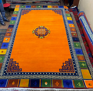 High quality Handmade Carpets: 60-Knot Wool from Nepal