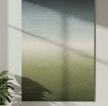 Custom bespoke handmade rugs crafted in Nepal –wall-hanging- Himalaya Carpet Industries