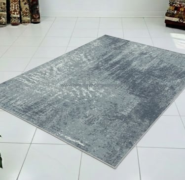 Custom Rugs - Abstract hand-knotted rug with urban-contemporary aesthetic and modern design details