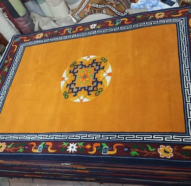 High quality Handmade Carpets: 60-Knot Wool from Nepal