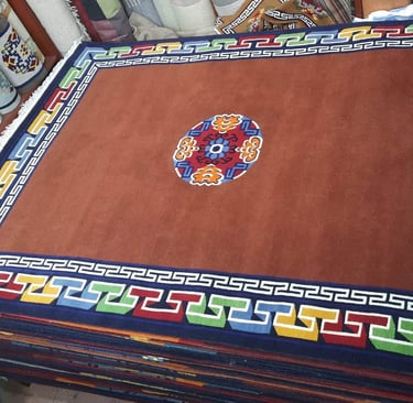 High quality Handmade Carpets: 60-Knot Wool from Nepal