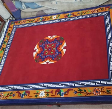 High quality Handmade Carpets: 60-Knot Wool from Nepal