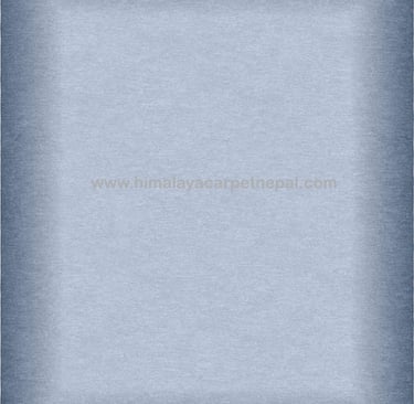 Custom rugs-gradient abstract hand-knotted rug with ombre center tones