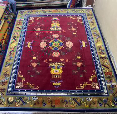 High quality Handmade Carpets: 100-Knot Wool from Nepal