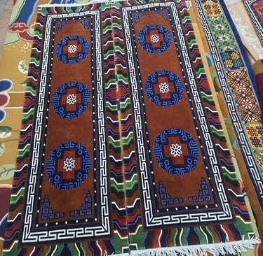 High quality Handmade Carpets: 100-Knot Wool from Nepal