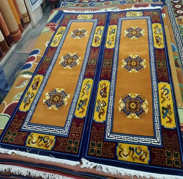 High quality Handmade Carpets: 100-Knot Wool from Nepal