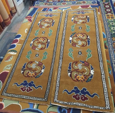 High quality Handmade Carpets: 100-Knot Wool from Nepal