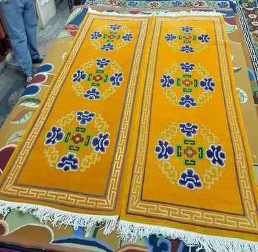High quality Handmade Carpets: 100-Knot Wool from Nepal