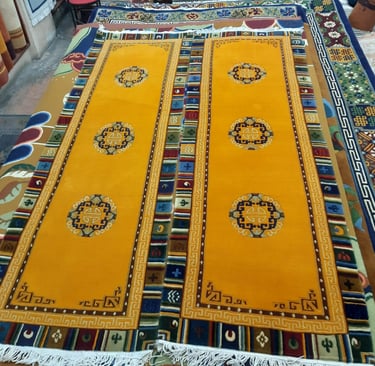 High quality Handmade Carpets: 100-Knot Wool from Nepal