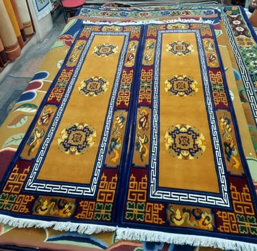High quality Handmade Carpets: 100-Knot Wool from Nepal