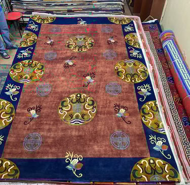 High quality Handmade Carpets: 100-Knot Wool from Nepal