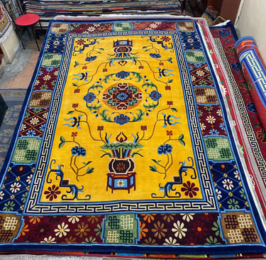 High quality Handmade Carpets: 100-Knot Wool from Nepal
