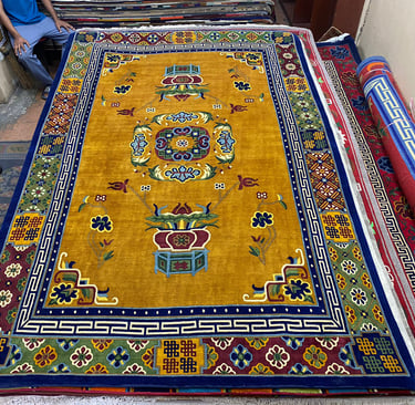High quality Handmade Carpets: 100-Knot Wool from Nepal