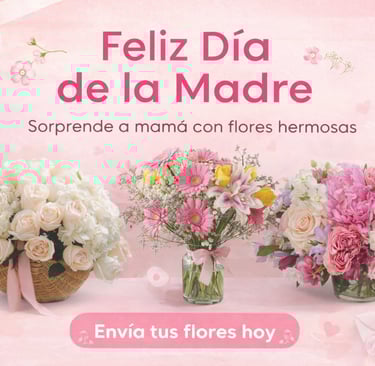Three beautiful Mother's Day floral arrangements with pink roses and lilies for gift delivery.