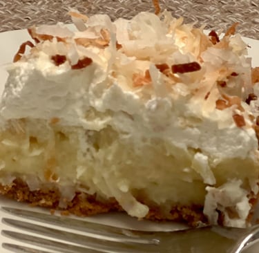 coconut cream pie