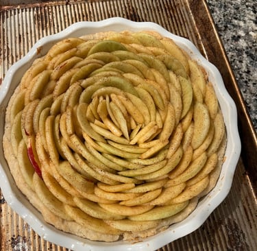 rose apple pie